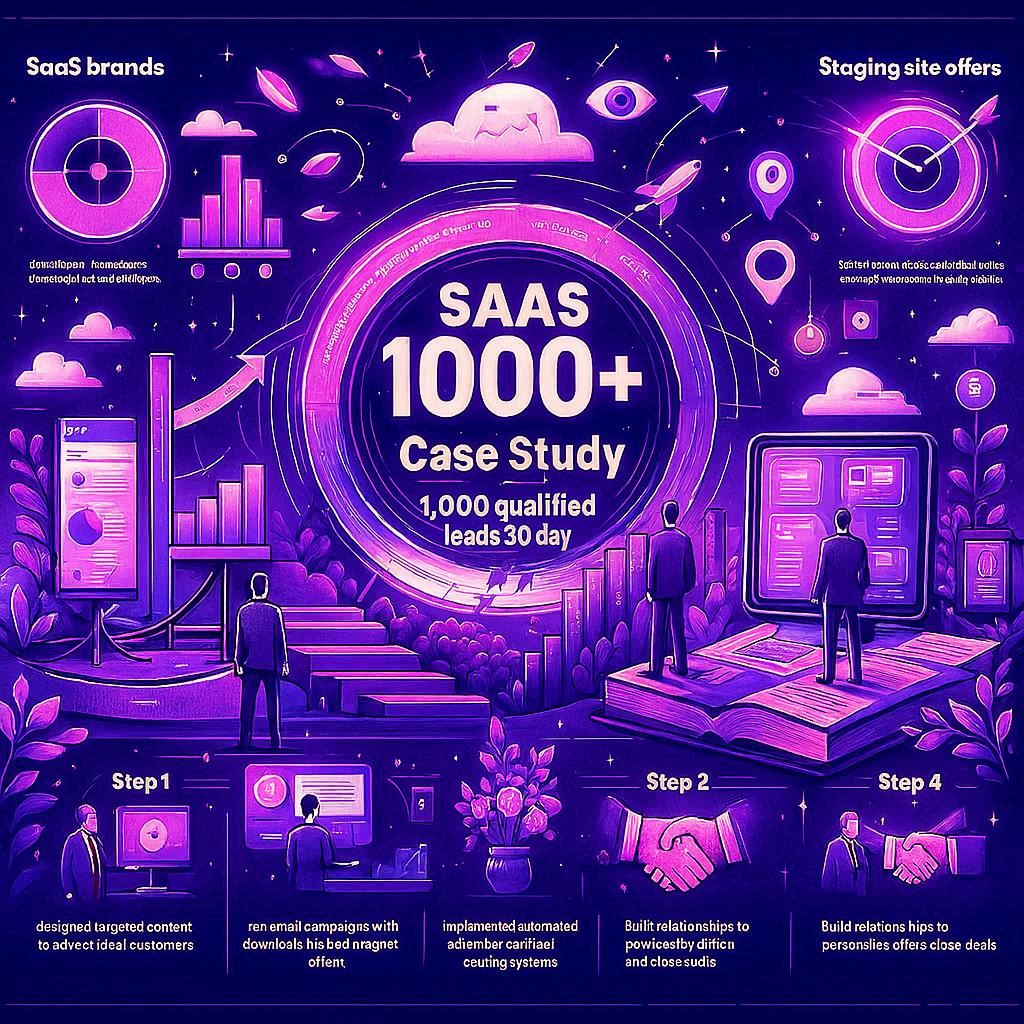 How SaaS Brands Are Generating 1,000+ Qualified Leads in 30 Days: A Step-by-Step Case Study